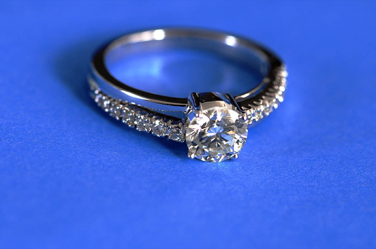 Pierre Lorren Diamond Heart SOLID 18K White Gold